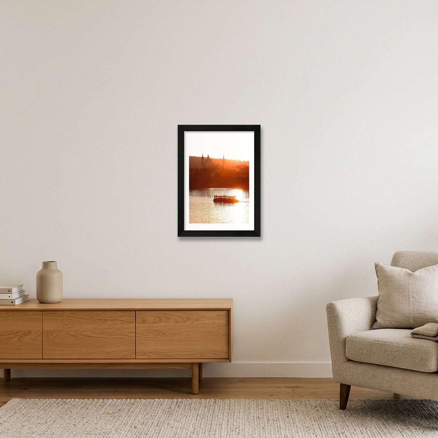 470  — A4 (21×30cm, 8×12") Black Frame