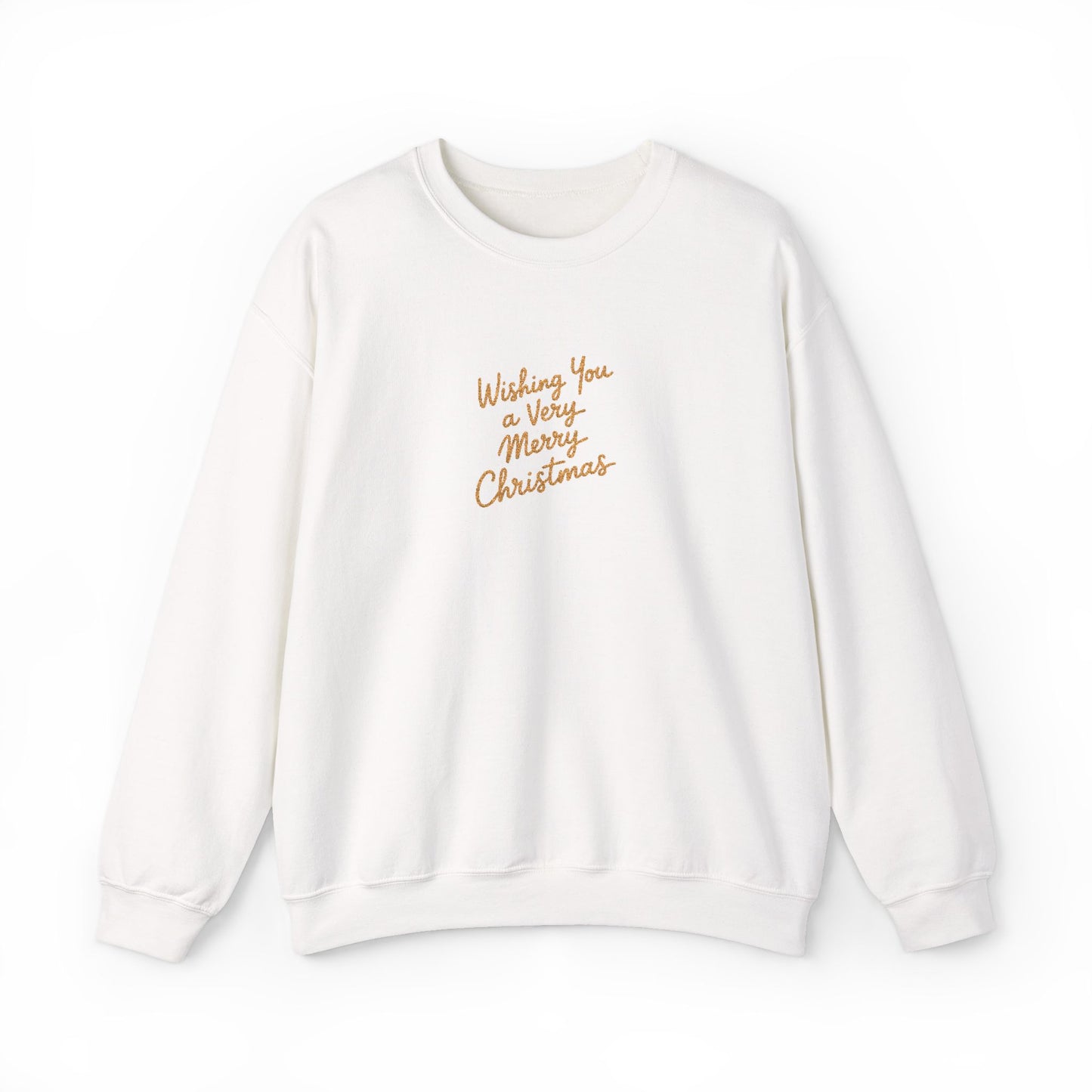 Very Merry Embroidered Sweatshirt Gift For Mom Christmas Crewneck Winter Present For Sister Minimal Script Pullover Cozy Holiday Lounge Top
