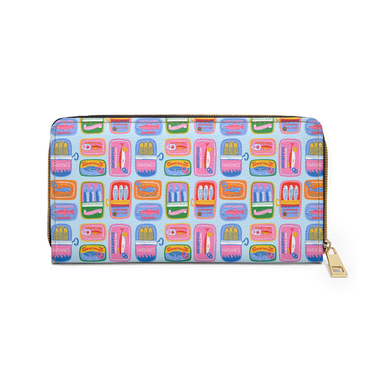 Cute Summer Purse Portugal Sardine Wallet For Travel Organizer Mediterranean Clutch Coastal Purse Gift For Woman… – product image 3