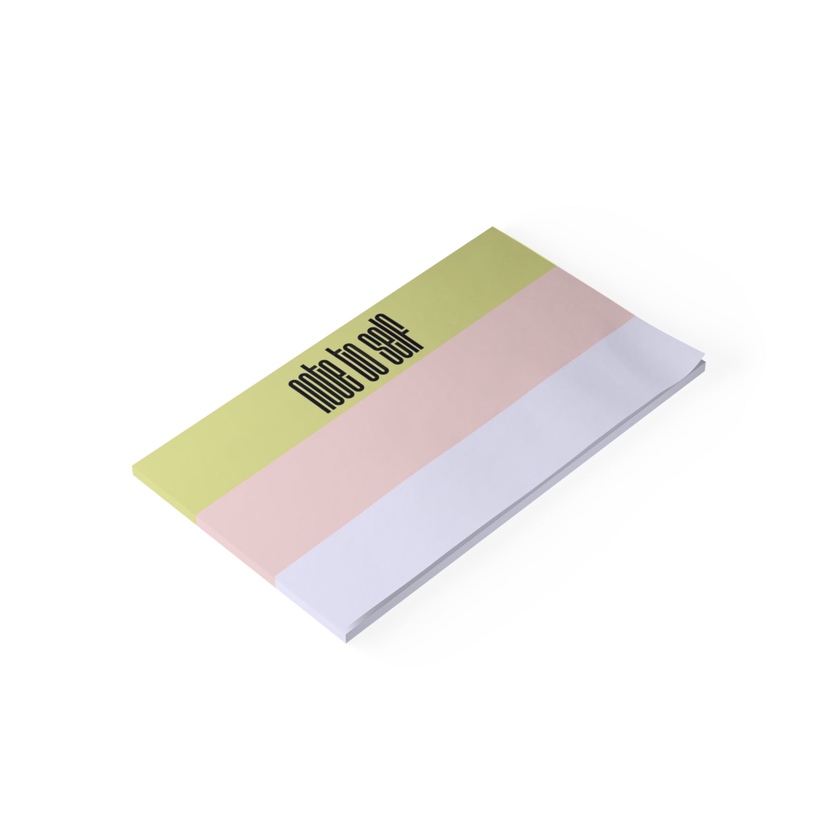 Memo Pad Retro Desk Gift Color Block Notes Office Organizer Student Study Essential Teacher Present Daily Planner Stationery Work Accessory