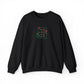 Embroidered Christmas Sweatshirt For Her Holiday Crewneck Cozy Winter Pullover Festive Gift Cute Seasonal Apparel Christmas Market Outfit