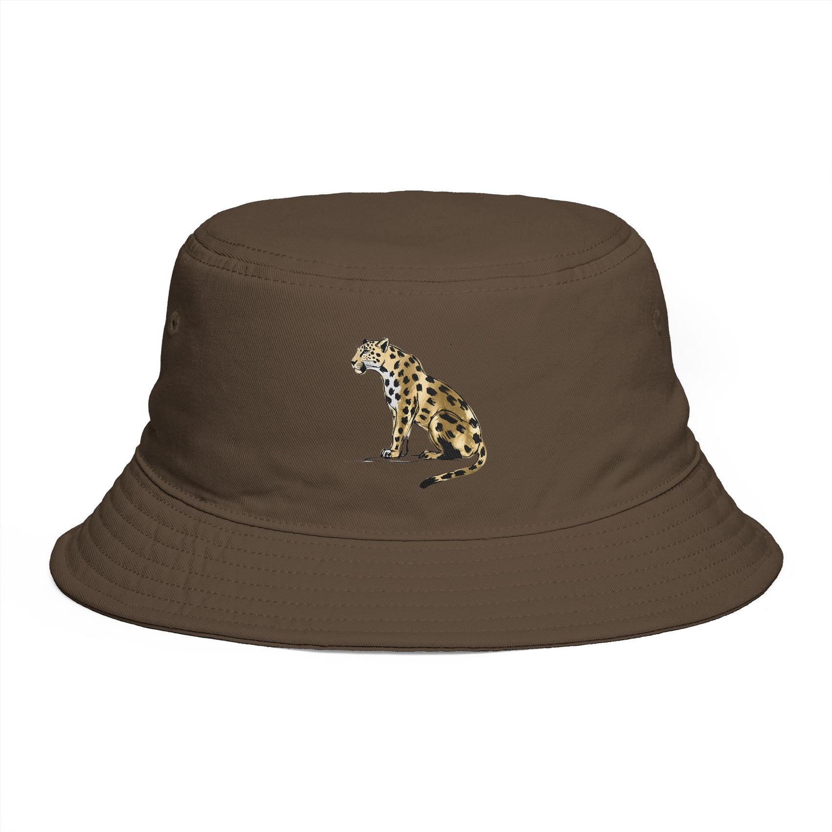 African Leopard Bucket Hat Gift For Her Birthday Safari Streetwear Hat South Africa Fashion Hat Kenya Wildlife Hat Botswana Travel Gift Hat