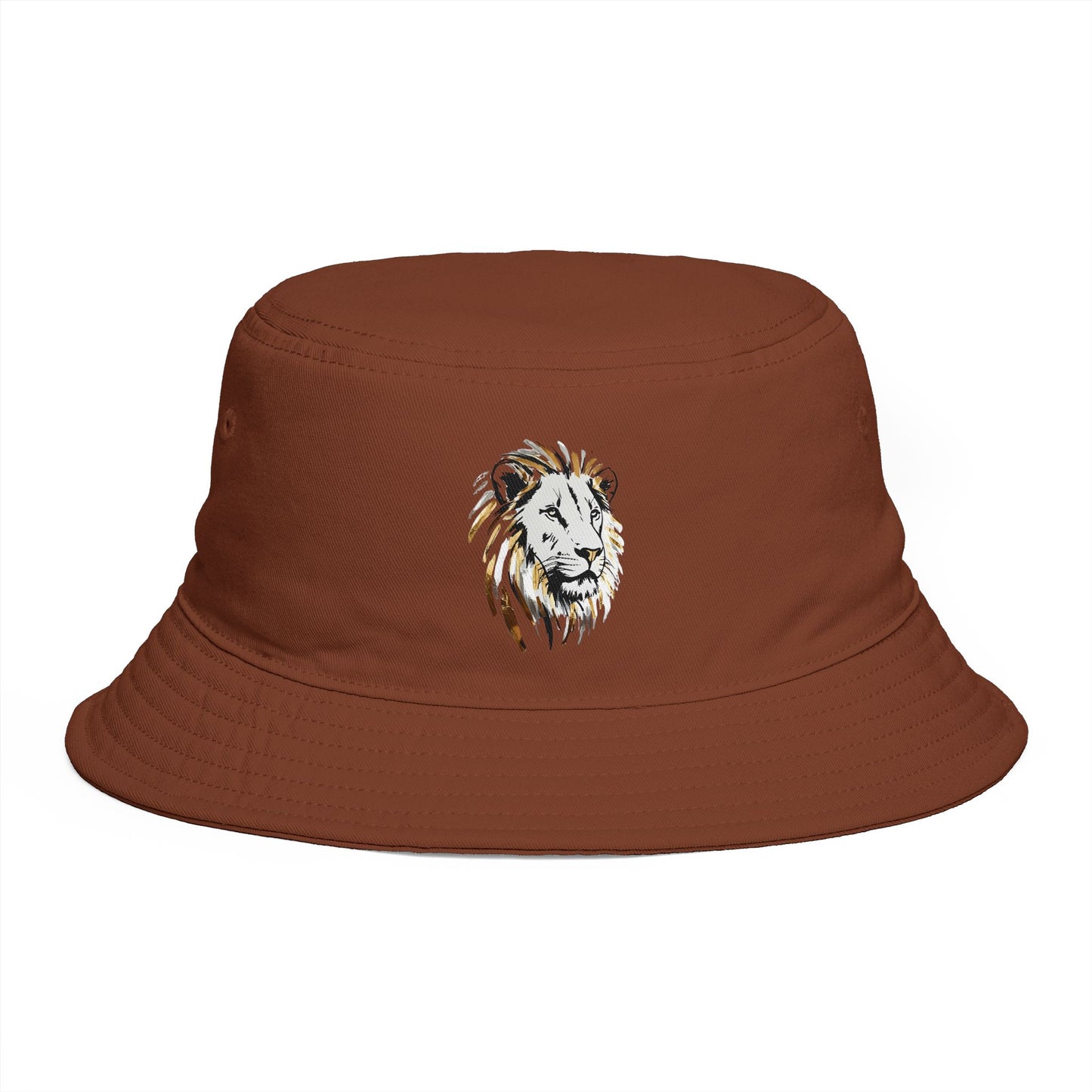 African Lion Bucket Hat For South African Expat Gift Safari Streetwear Sun Hat Brown Wildlife Fisherman Cap Travel Festival Gift for Her