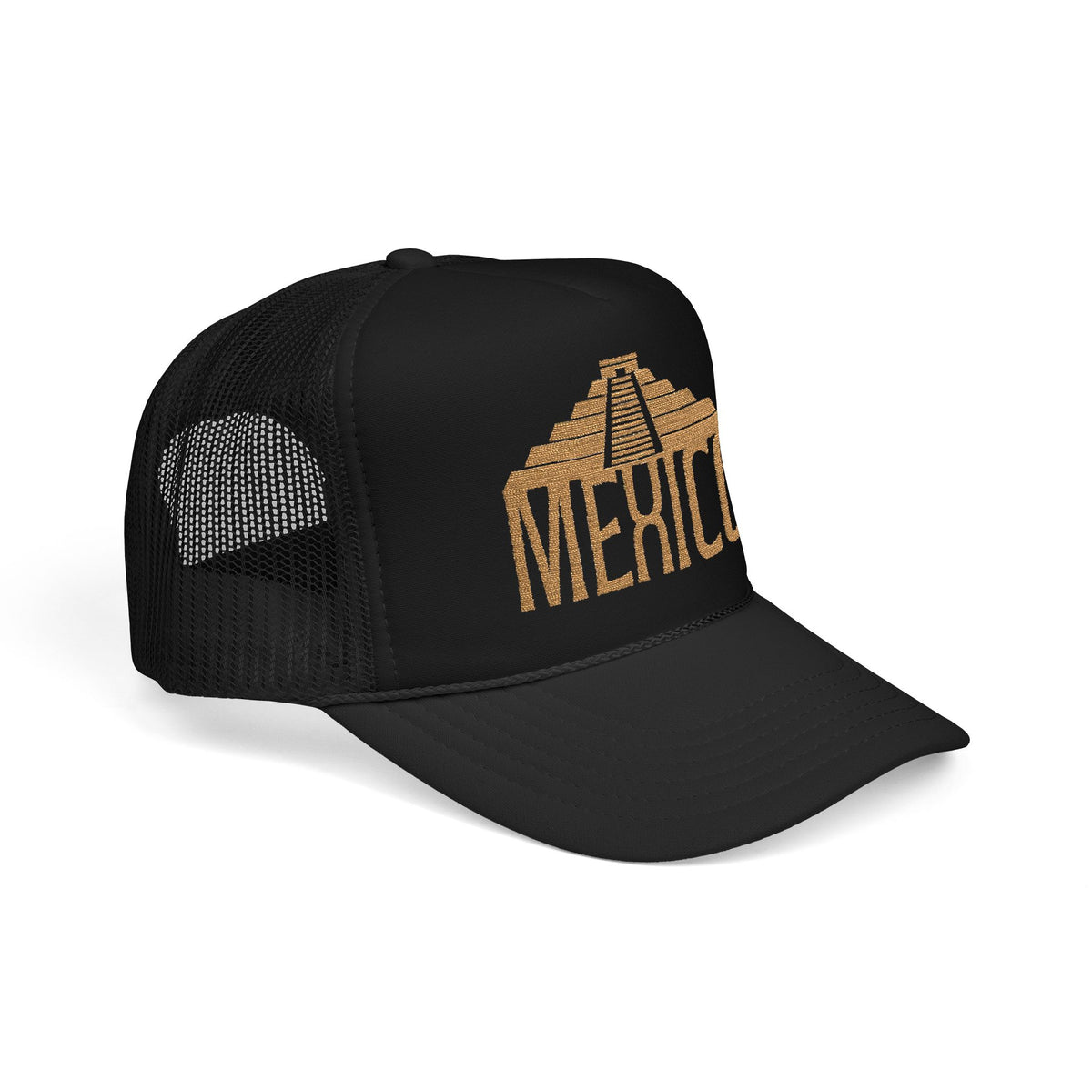 Mexico Hat Trucker Cap Travel Hat Embroidered Mexico Cap Pyramid Hat Vacation Hat Beach Hat Summer Travel Cap Gift Mexican Travel Gift