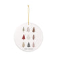 Christmas Ornament Gift For Mom Ornament Scandinavian Tree Hanger Nordic Holiday Decor Boho Xmas Keepsake Modern Farmhouse Tree Decoration