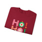 Colorful Ho Ho Ho Christmas Sweatshirt Cute Holiday Crewneck For Girlfriend Gift Fun Festive Pullover Winter Gift For Women Seasonal Top