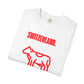 Switzerland Graphic T Shirt Gift For Traveler Swiss Travel Shirt Minimal Alpine Souvenir Tee Red Cow Outline Vacation Gift Summer Travel Top