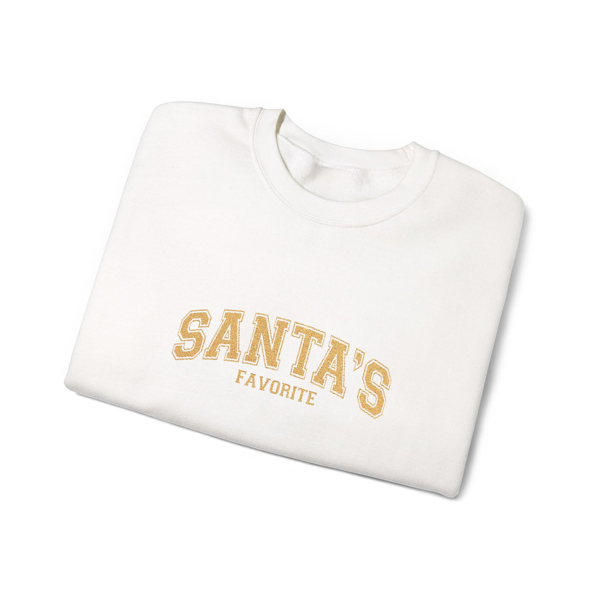 Retro Embroidered Christmas Sweatshirt Gift For Sister Santa Crewneck For Cozy Winter Pullover Gift for Wife Top Girlfriend Friend Gift Idea