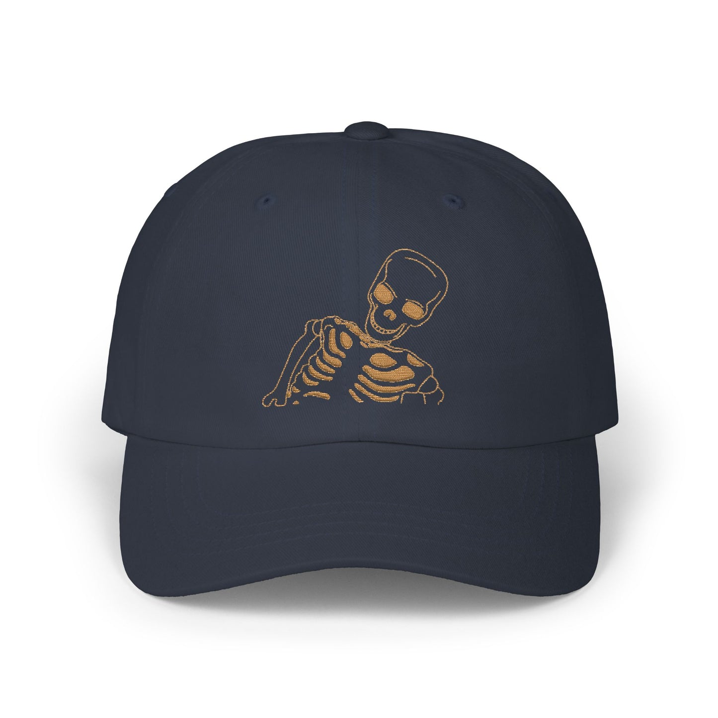 Embroidered Hat Cute Skeleton Cap For Halloween Party Outfit Spooky Season Outfit Cap Cute Skull Hat For Fall Cap Halloween Gift For Her