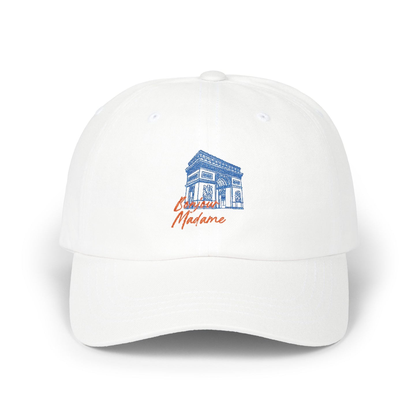 Classic Dad Cap with Charming Architecture Design, Casual Hat, Gift for Dads, Father's Day Accessory, Summer Sun Protection