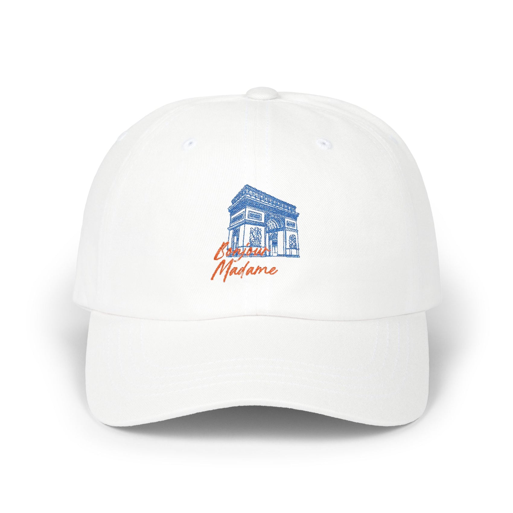 Classic Dad Cap with Charming Architecture Design, Casual Hat, Gift for Dads, Father's Day Accessory, Summer Sun Protection