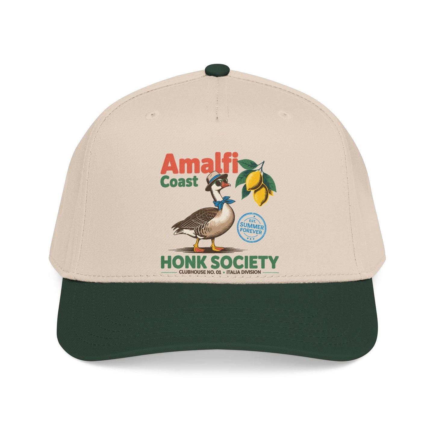 Amalfi Coast Hat Italian Summer Cap Lemon Travel Hat Coastal Vacation Outfit Europe Trip Hat Cute Travel Gift Seaside Style Cap Gift For Him