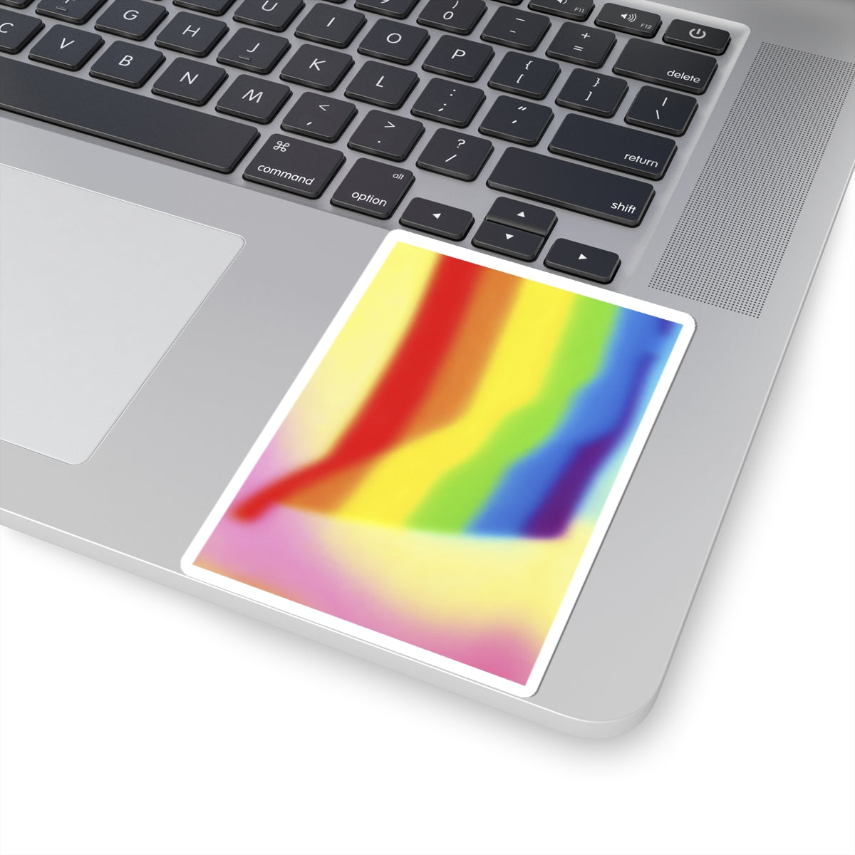 Rainbow Gradient Sticker For Laptop Decal Gift For Best Friend Aesthetic Pride Journal Accessory Cute Tech Decor Art Lover Birthday Find