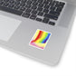 Rainbow Gradient Sticker For Laptop Decal Gift For Best Friend Aesthetic Pride Journal Accessory Cute Tech Decor Art Lover Birthday Find