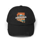 Arizona Desert Dad Hat Distressed Travel Cap Vintage Southwest Aesthetic Outdoor Adventure Hat Road Trip Style Casual Everyday Wear Gift
