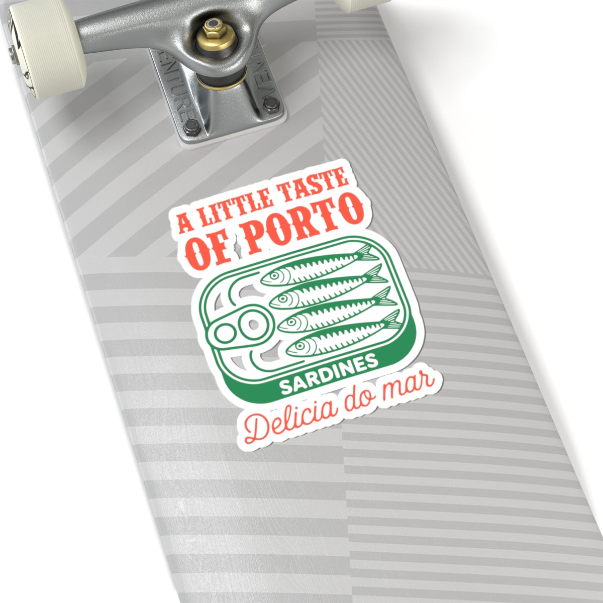 Portugal Souvenir Sticker Porto Travel Gift Sardine Decal Seafood Lover Present Coastal Vacation Keepsake Foodie Journal Accessory Europe