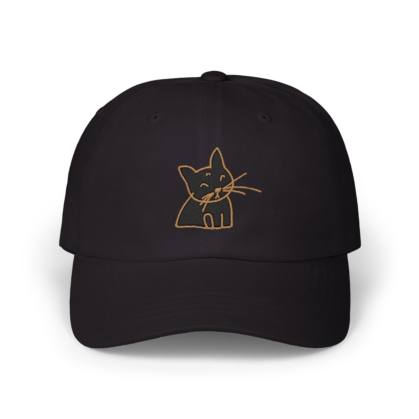 White Cat Embroidered Hat Gift For Cat Mom Gift For Cat Lover Minimal Aesthetic Cap Summer Outfit Hat Casual Daily Wear Fashion Accessory