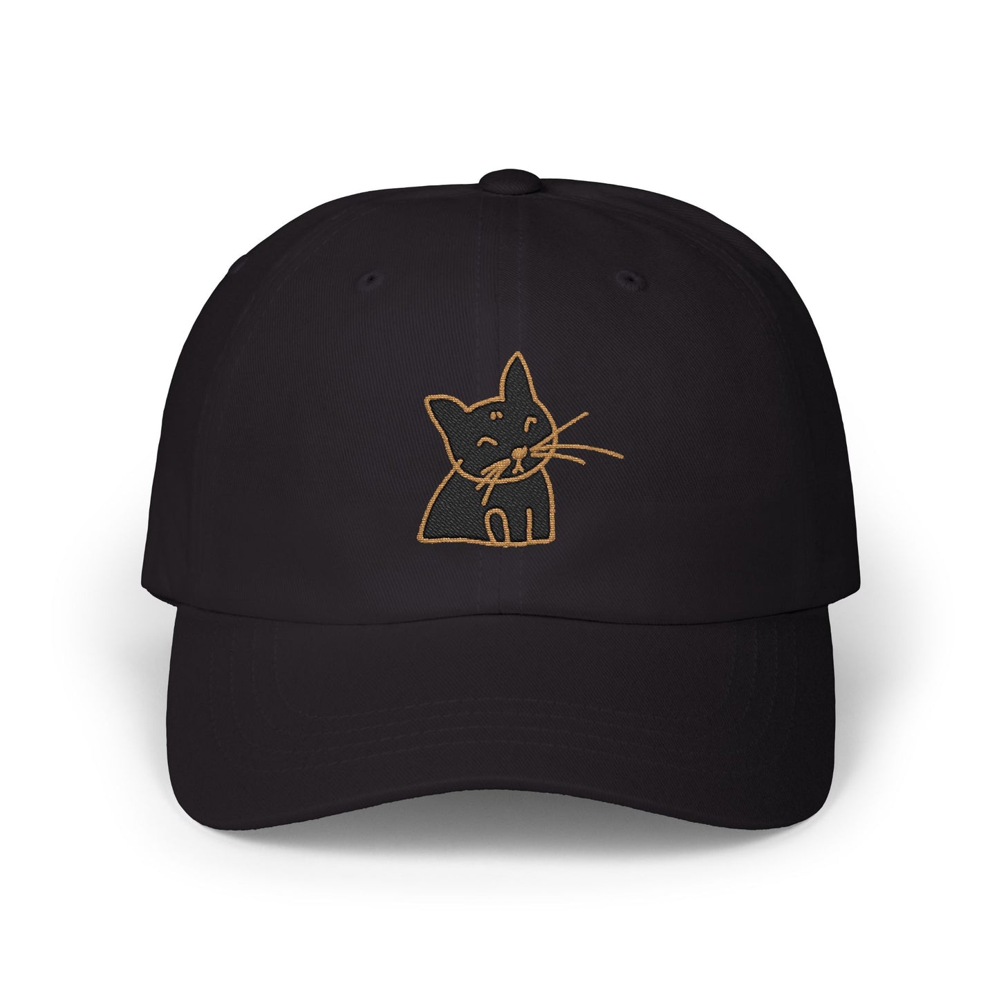 White Cat Embroidered Hat Gift For Cat Mom Gift For Cat Lover Minimal Aesthetic Cap Summer Outfit Hat Casual Daily Wear Fashion Accessory