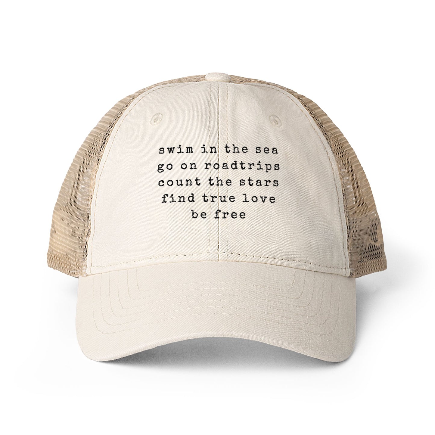 Cute Travel Hat Gift For Her Birthday Inspirational Quote Hat Be Free Cap Travel Lover Gift Roadtrip Hat Beach Cap Gift for Free Spirit