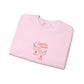 Embroidered Holiday Party Sweatshirt For Her Christmas Cocktail Crewneck Gift For Wife Festive Champagne Pullover For Best Friend New Year