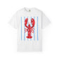 Amalfi Coast Shirt Lobster Tee Italy Travel Top Mediterranean Vacation Outfit Positano Gift Capri Summer Shirt Italian Beach Tee For Her Tee