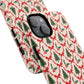 Christmas Tree Phone Case Gift For Sister Magnetic iPhone Cover Holiday Bow Pattern Tough Protective Accessory Winter Style Charm For Her