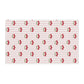 Striped Tea Towel Kitchen Towel Cherries Cherry Kitchen Towel Striped Dish Towel Pastel Kitchen Linen Cute Dish Towel Retro Cooking Gift