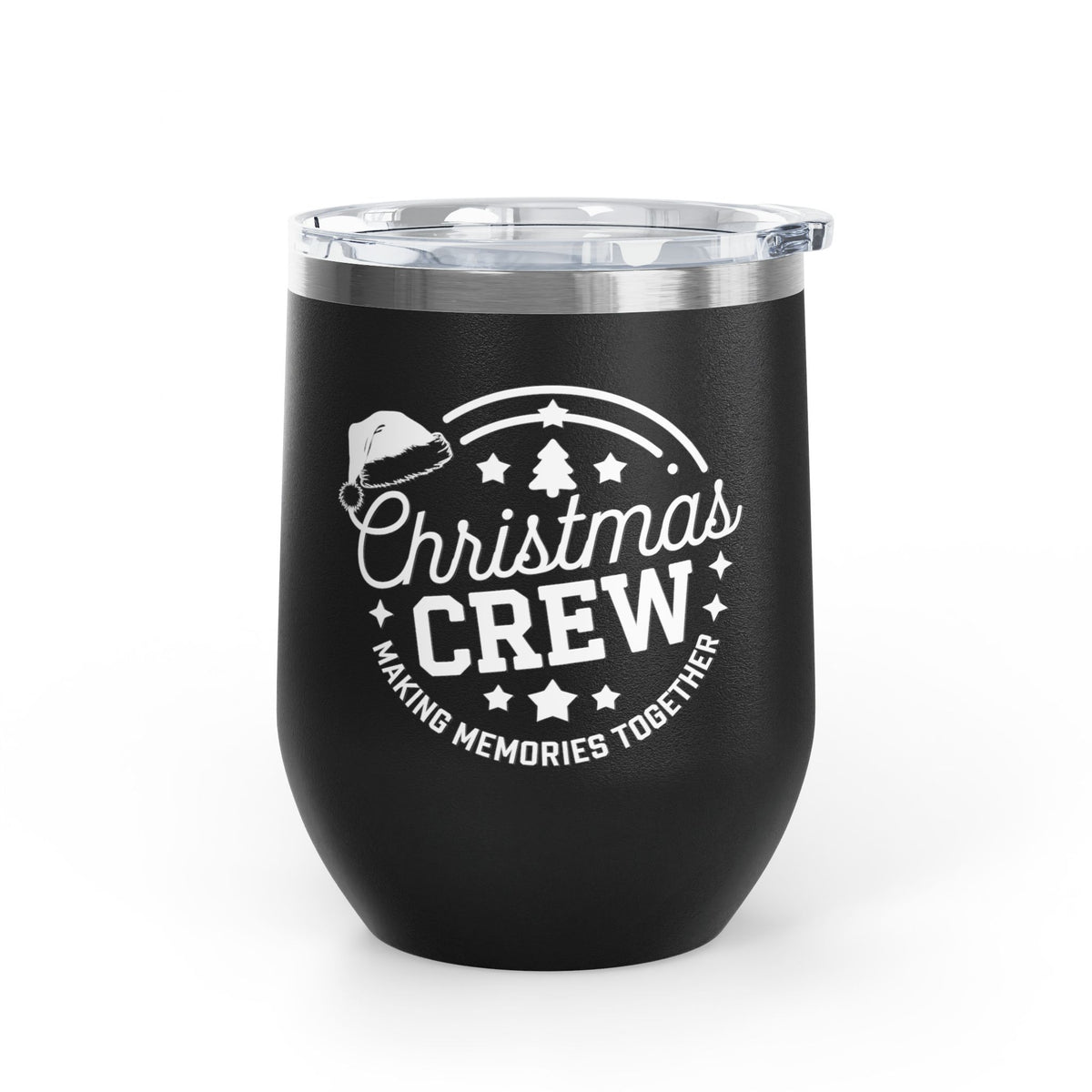 Christmas Crew Wine Tumbler For Family Christmas Party Holiday Party Cup Festive Family Gift Mug For Friends Christmas Party Decor Xmas
