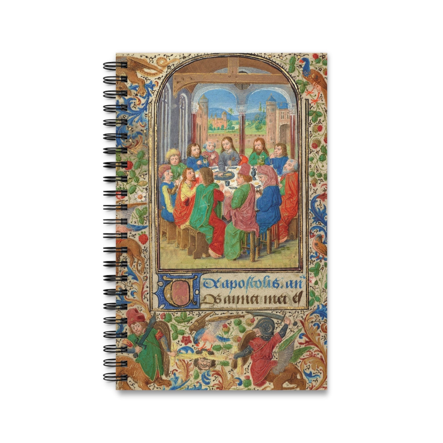 Medieval Notebook Gift For Writer Manuscript Journal For Dark Academia Art Lover Gift Gothic Inspired Notebook Gift For Art History Student