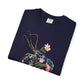 Floral Lobster T Shirt Nautical Sea Life Tee Coastal Gift For Sister Botanical Ocean Graphic Beach Vacation Clothing Everyday Summer Style