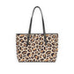 Leopard Shoulder Bag Womens Tote Animal Print Work Carryall Travel Shopper Birthday Gift For Her Fashion Accessory Weekend Wardrobe Essential