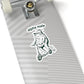 Funny Frog Sticker Gift For Dad Alpha Male Meme Decal Gift For Male Friend Cute Frog on Scooter Laptop Sticker Sarcastic Humor Gift Friend