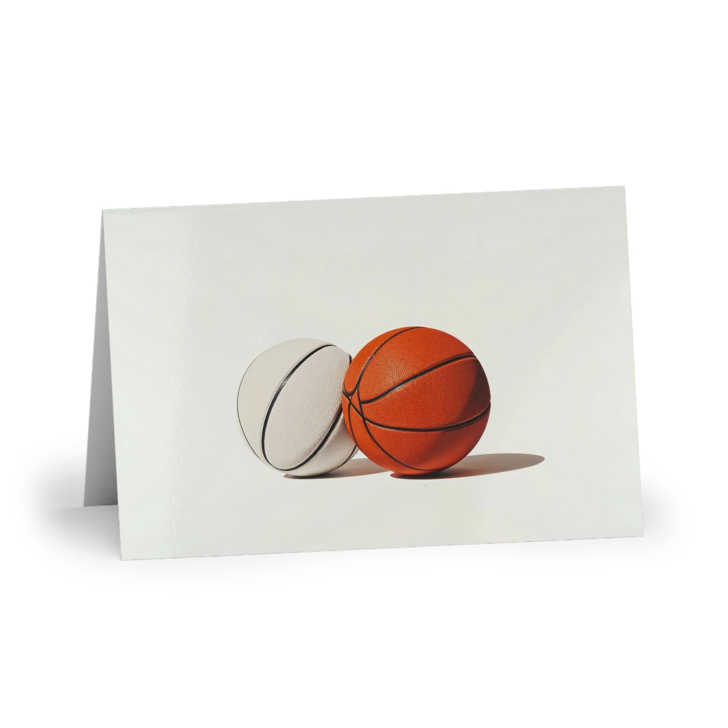 Basketball Greeting Card Sports Fan Gift Birthday Note Athlete Present Coach Thank You Hoops Lover Celebration Stationery Player Keepsake