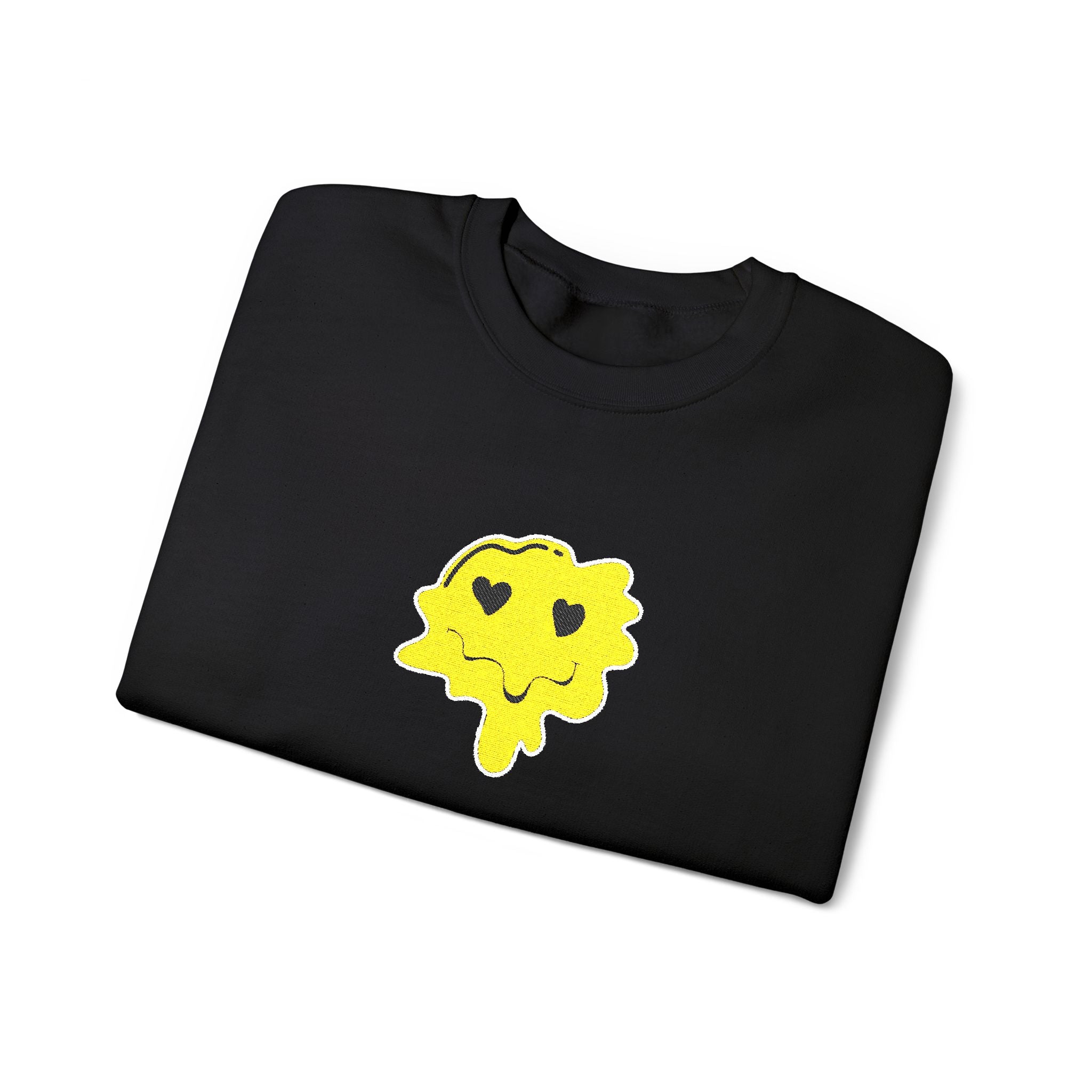 Yellow Heart Flower graphic sweatshirt | Crewneck