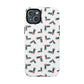 Holly Christmas Phone Case Gift For Sister Magnetic iPhone Cover Holiday Evergreen Pattern Tough Protective Accessory Winter Style Charm
