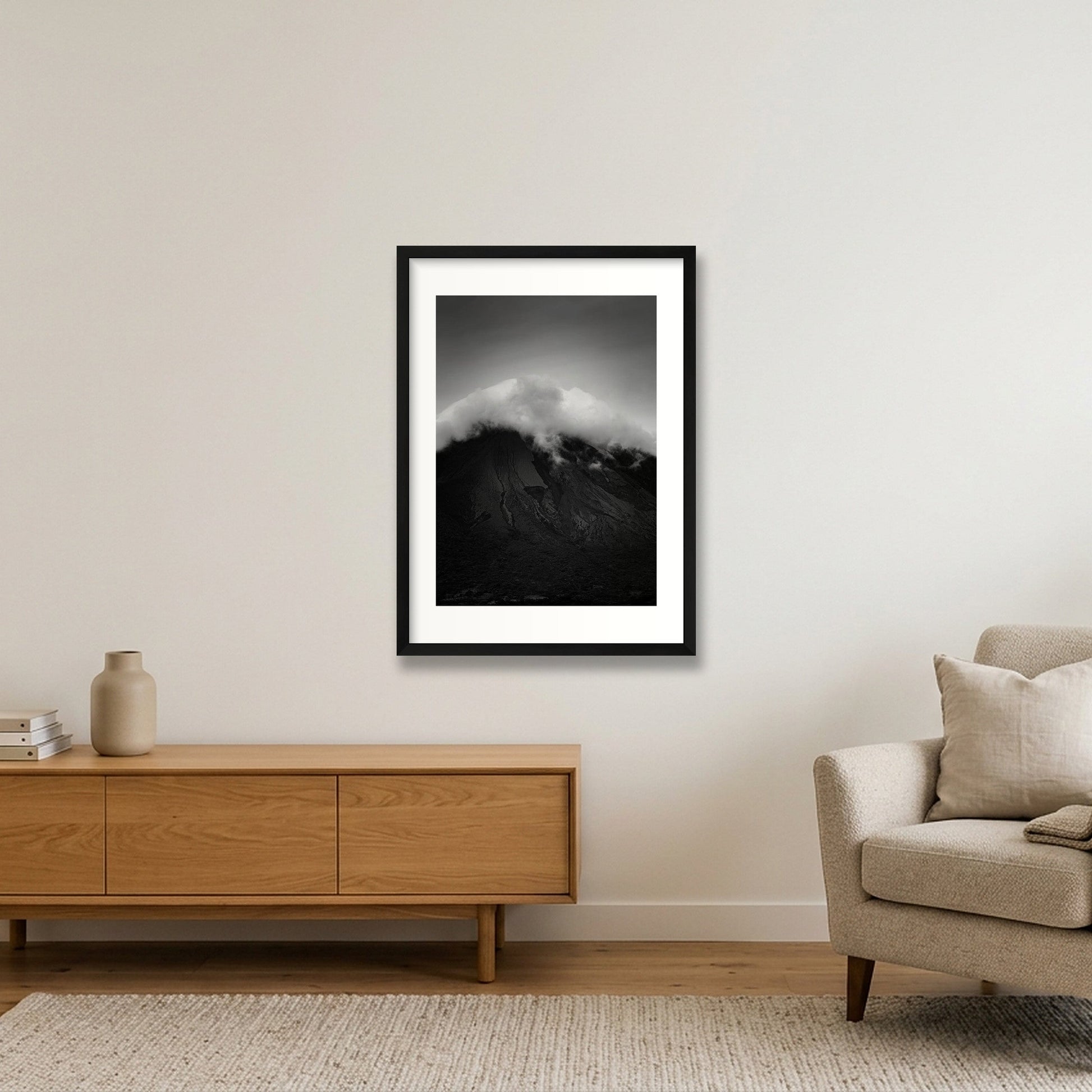 1297 — 42×59cm, 17×23" Black Frame