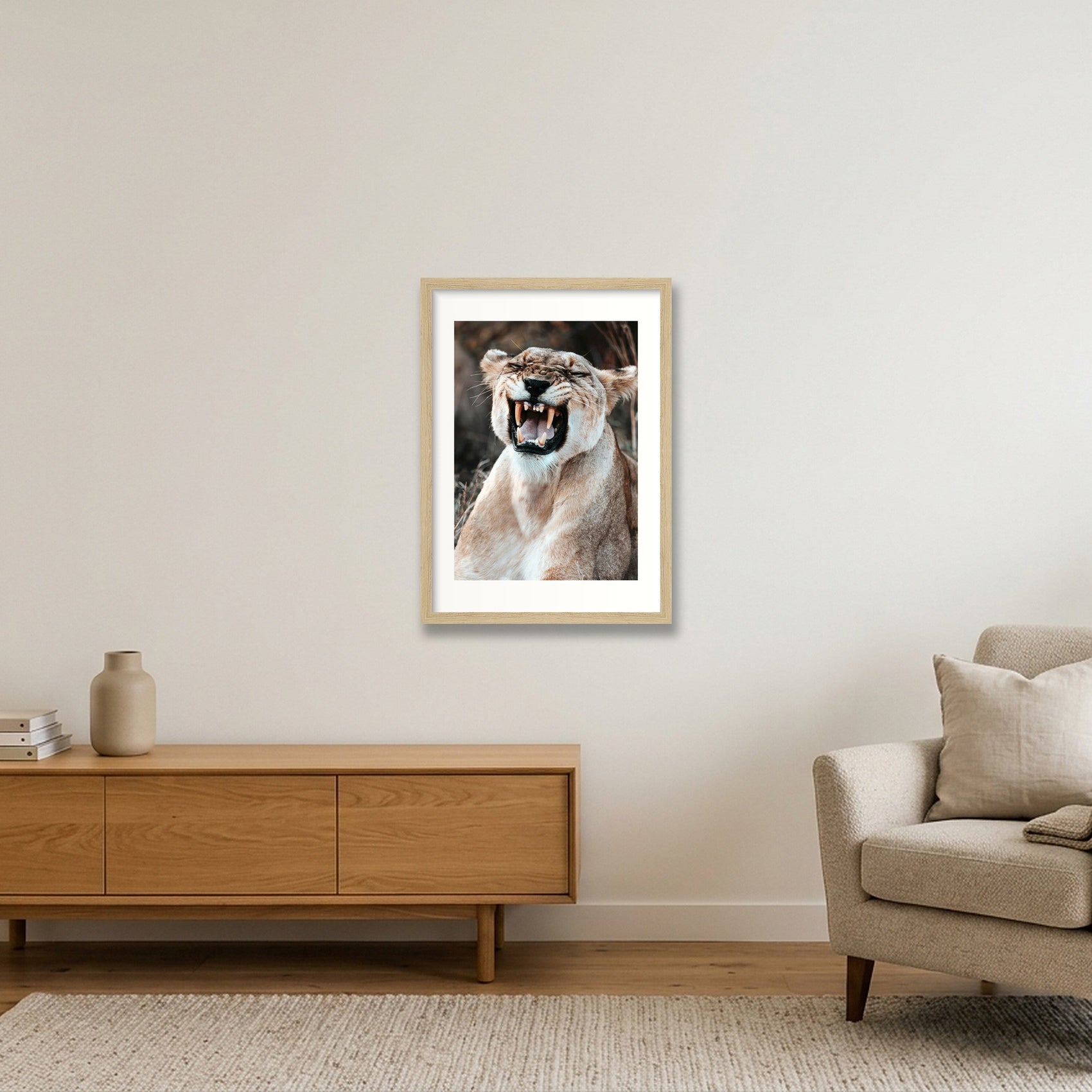 1808 — A3 (30×42cm, 12×17") Oak Frame