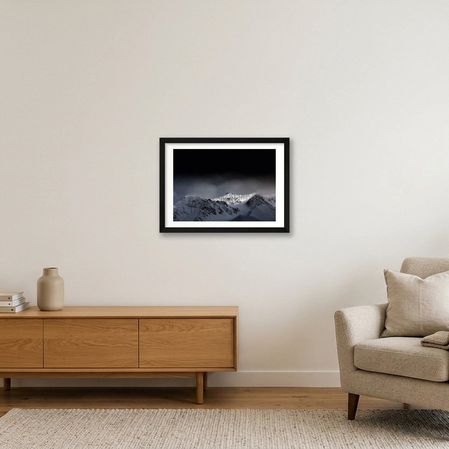 455 — A3 (42×30cm, 17×12") Black Frame
