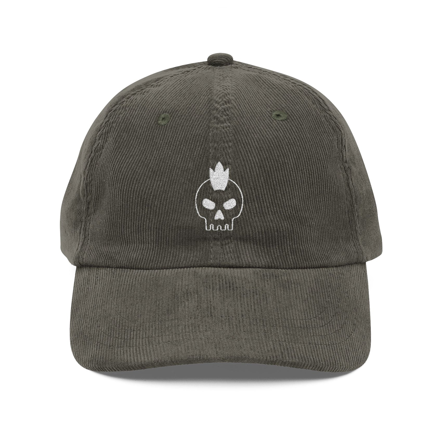 Skull Embroidered Corduroy Hat Vintage Biker Cap Gift For Him Skeleton Dad Hat Streetwear Rider Gift Motorcycle Style Cap