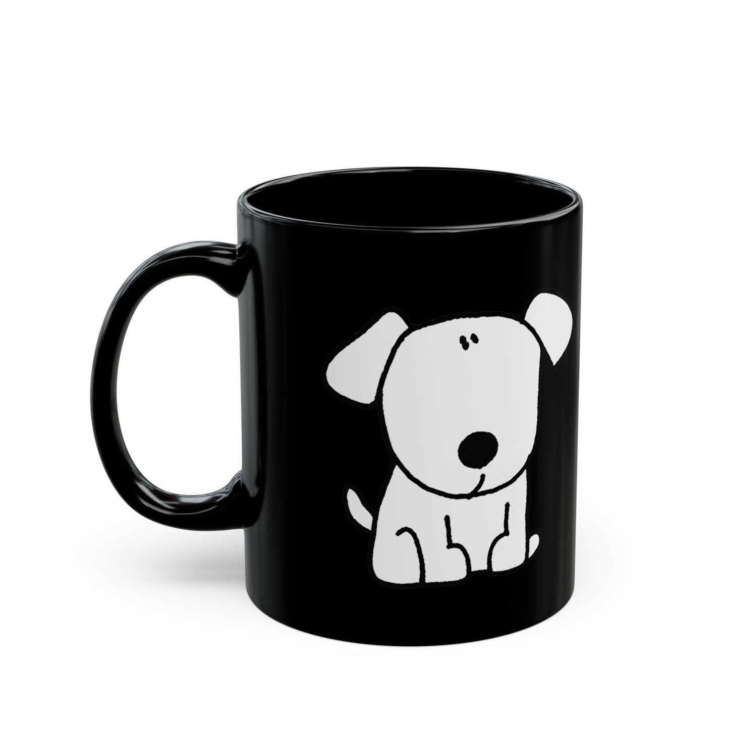 Black Dog Mug Puppy Lover Gift Pet Parent Coffee Cup Cozy Morning Drinkware Animal Kitchen Present For Her Housewarming Decor Birthday Idea