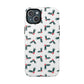 Holly Christmas Phone Case Gift For Sister Magnetic iPhone Cover Holiday Evergreen Pattern Tough Protective Accessory Winter Style Charm