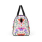 Butterfly Travel Bag Weekend Getaway Gift Floral Duffel Summer Vacation Carryall Overnight Luggage Garden Lover Present Womens Accessory