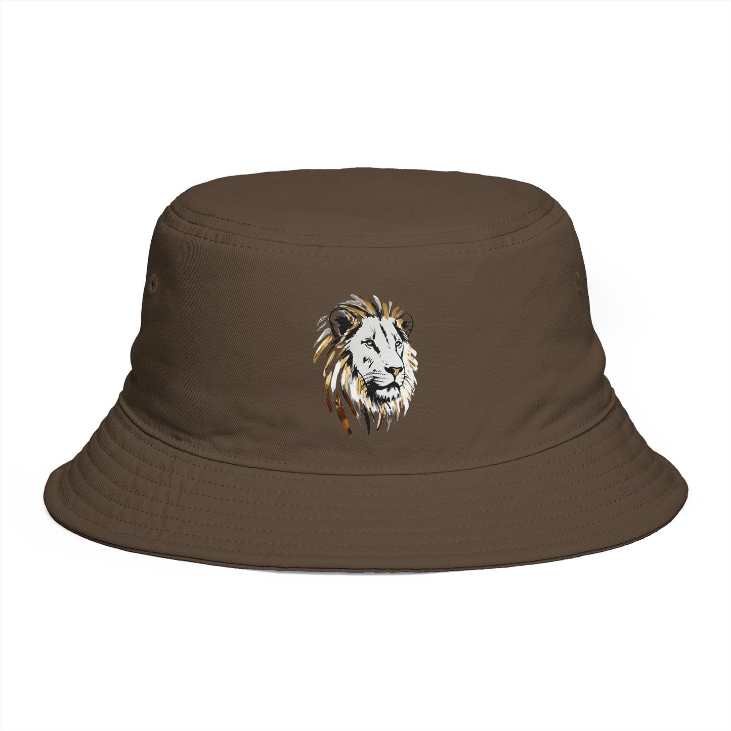 African Lion Bucket Hat For South African Expat Gift Safari Streetwear Sun Hat Brown Wildlife Fisherman Cap Travel Festival Gift for Her