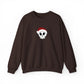 Embroidered Skull Christmas Sweatshirt For Her Goth Holiday Crewneck Gift For Best Friend Alt Winter Pullover For Him Spooky Santa Top Teen