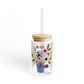 Sipper Glass Tea Lover Gift Coffee Bar Cup Housewarming Present Kitchen Drinkware Brunch Hostess Surprise For Her Daily Refreshment Birthday