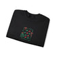 Embroidered Christmas Sweatshirt For Her Holiday Crewneck Cozy Winter Pullover Festive Gift Cute Seasonal Apparel Christmas Market Outfit