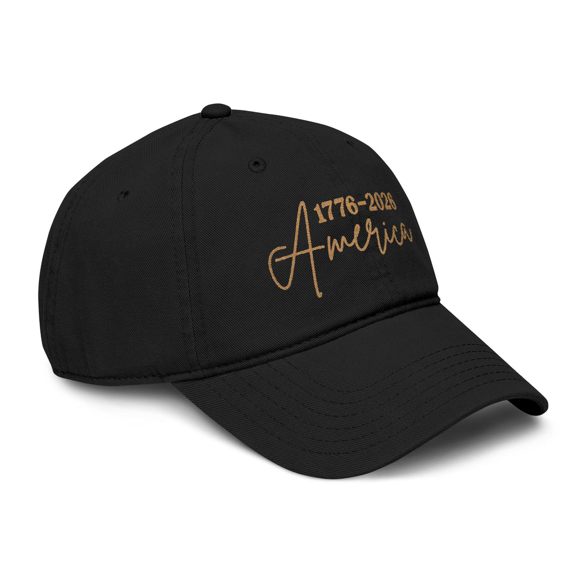 America 1776 2026 Hat For Birthday Gift USA 250th Anniversary Cap for Men America 250 Fourth Of July Hat Gift For Dad Black Patriotic Cap