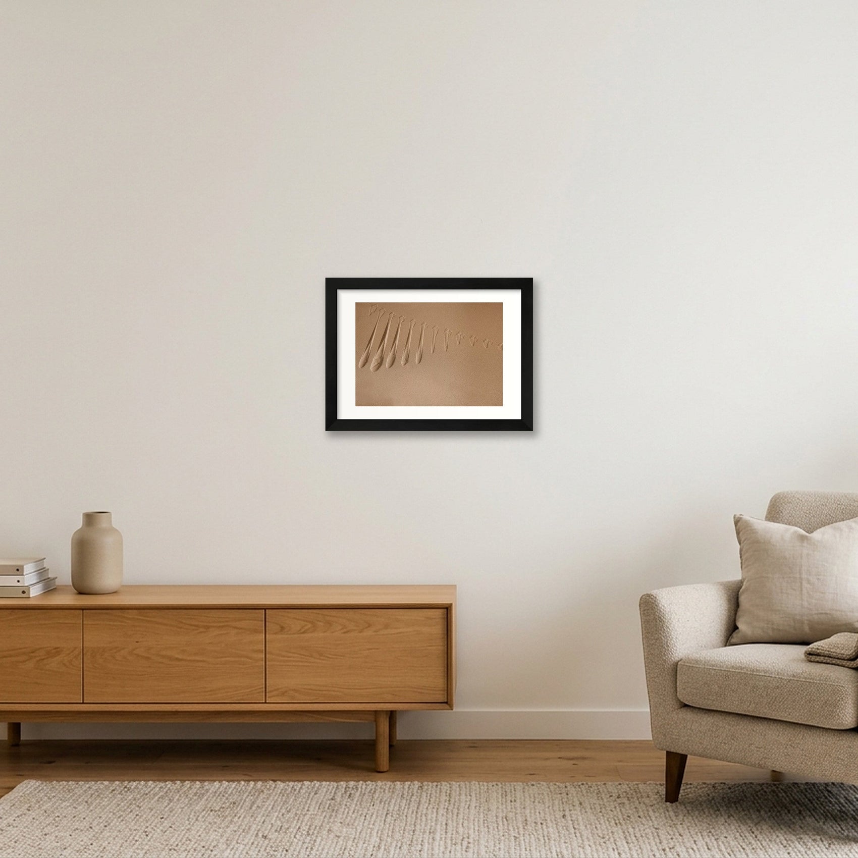 1901 — A4 (30×21cm, 12×8") Black Frame