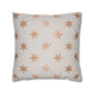 Christmas Star Pillow Cover For Christmas Home Decor Neutral Holiday Cushion Case Minimalist Xmas Throw Pillow Winter Sofa Decor Xmas Gift