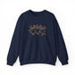 Highland Cow Christmas Sweatshirt Embroidered Holiday Pullover Scotland Christmas Top Cute Winter Crewneck Scottish Cow Gift Festive Apparel